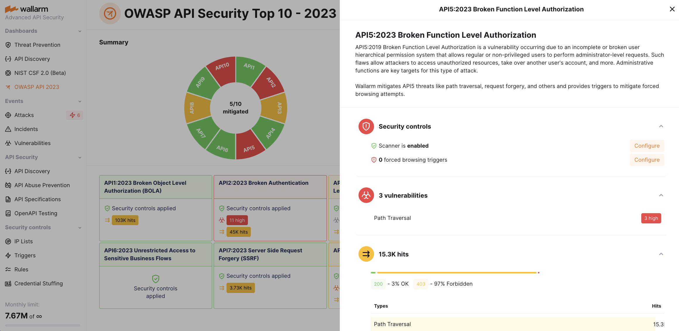 الأعلى عشرة لواجهات البرمجية للتطبيقات حسب OWASP