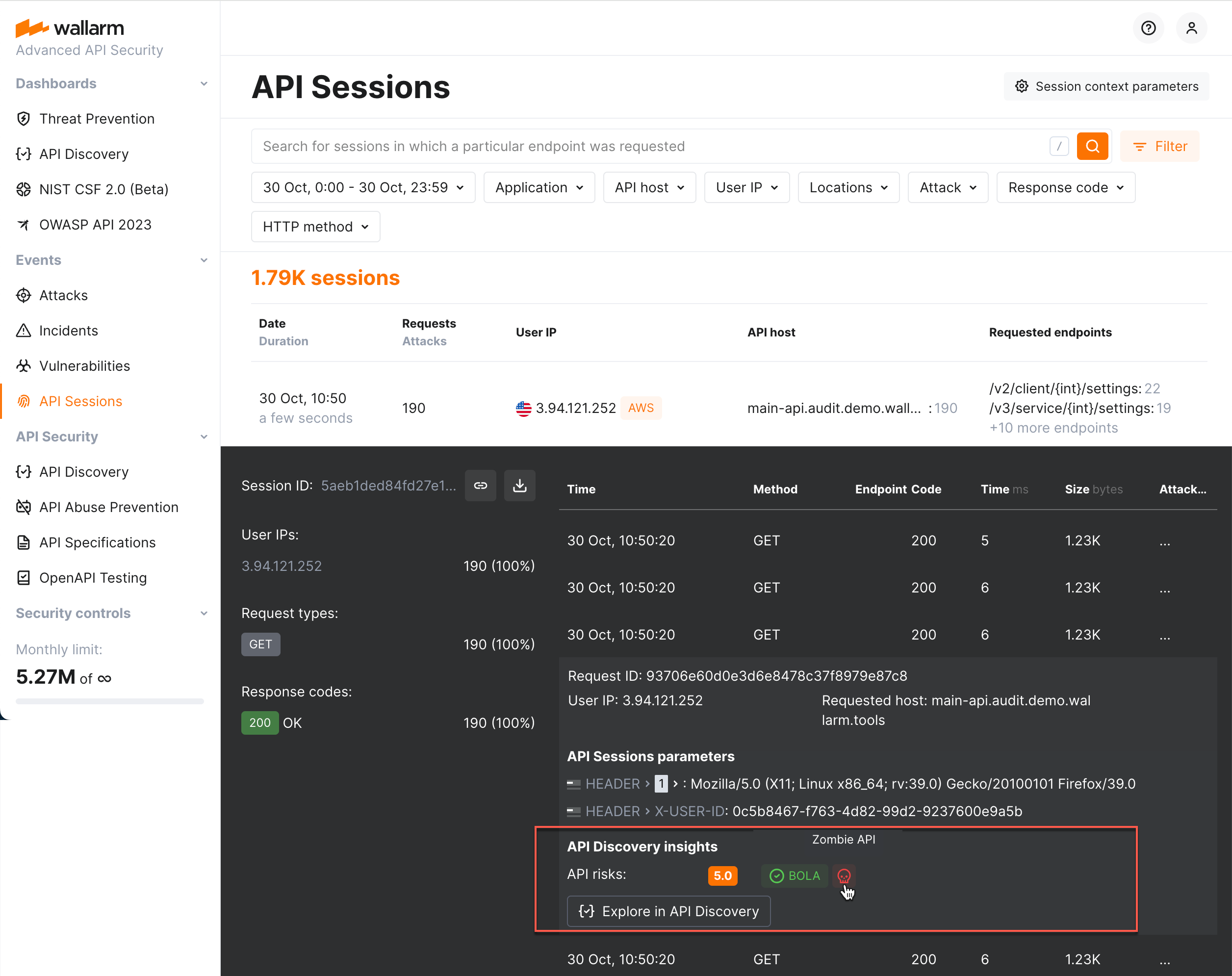 !API Sessions - APIDエンドポイントインサイト