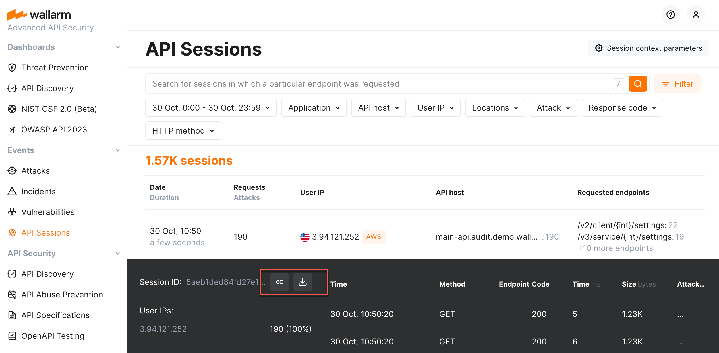 !API Sessions - セッション情報の共有